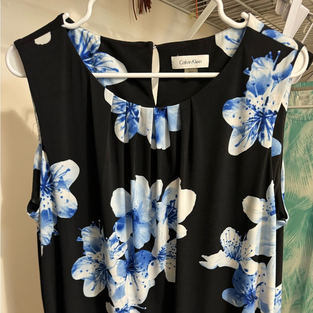Calvin Klein Sleeveless Blouse